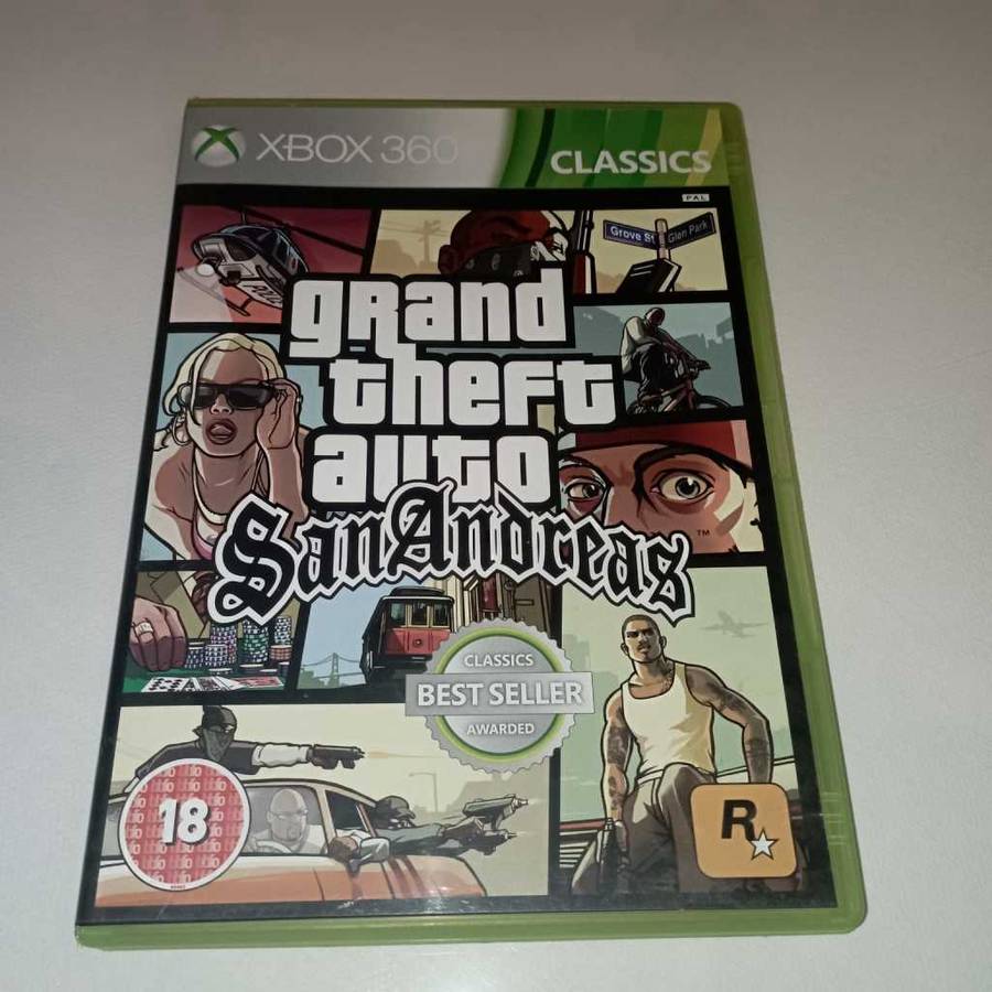 Grand Theft Auto: San Andreas [Xbox360]  **incl. Game Map in excellent condition**